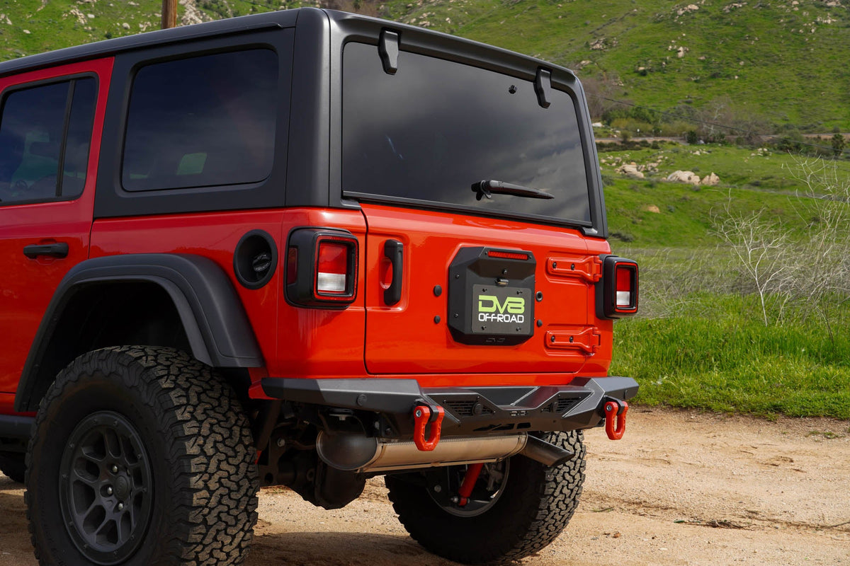 DV8 Offroad - 2018-2026 Jeep Wrangler JL | Spare Tire Delete - TSJL-04