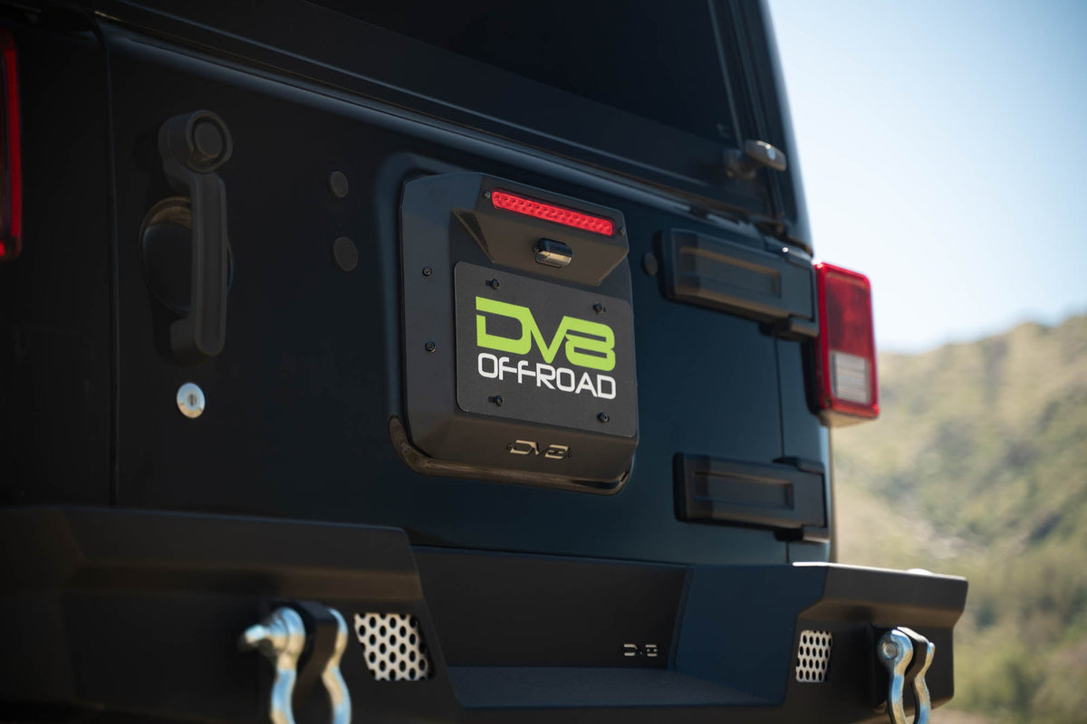 DV8 Offroad - 2007-2018 Jeep Wrangler JK Spare Tire Delete - TSJK-01