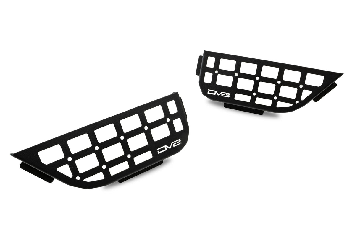 DV8 Offroad - 2018-2026 Jeep Wrangler JL & 2020-2026 Gladiator JT | Slim Rear Door Molle Pockets - MPJL-08