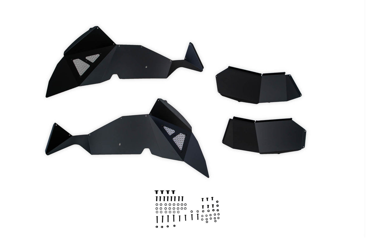 DV8 Offroad - 2018-2026 Jeep Wrangler JL | Rear Inner Fenders - INFEND-06RB