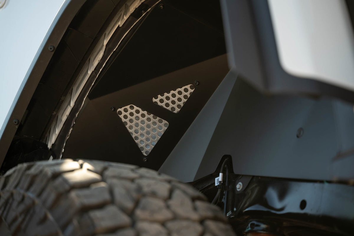 DV8 Offroad - 2018-2026 Jeep Wrangler JL | Rear Inner Fenders - INFEND-06RB