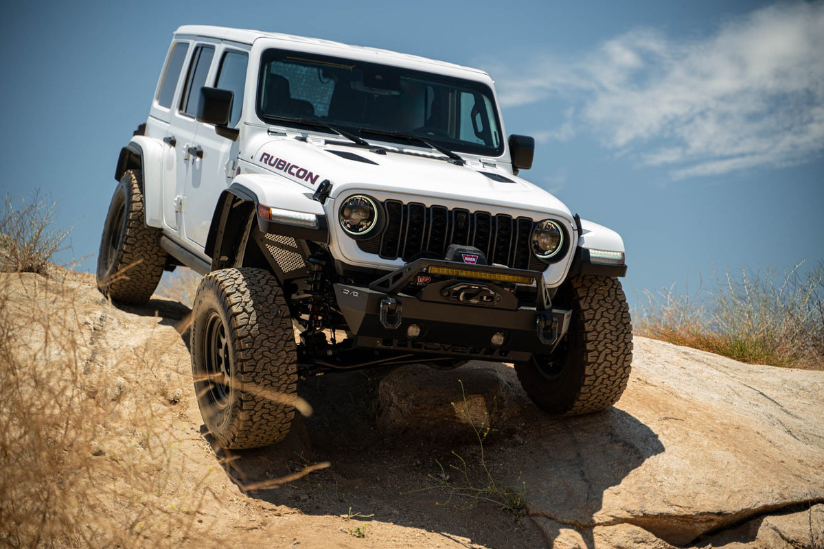 DV8 Offroad - 2018-2025 Jeep Wrangler JL & 2020-2025 Gladiator JT | Front Inner Fenders - INFEND-06FB