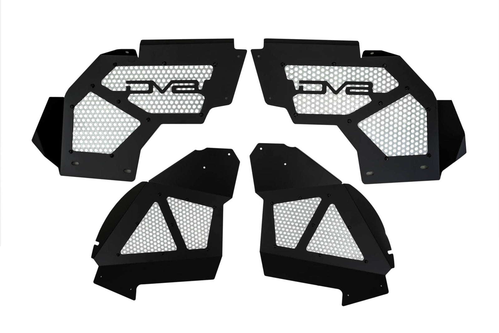 DV8 Offroad - 2018-2025 Jeep Wrangler JL & 2020-2025 Gladiator JT | Front Inner Fenders - INFEND-06FB