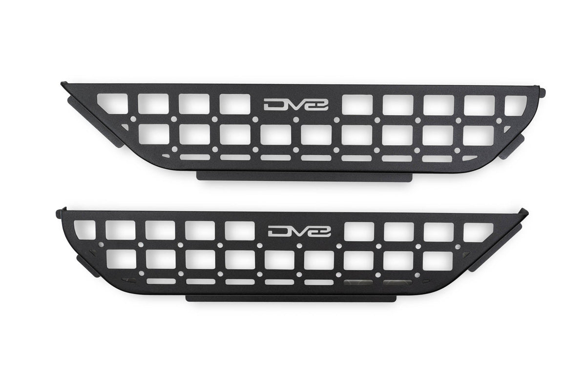 DV8 Offroad - 2018-2026 Jeep Wrangler JL & 2020-2026 Gladiator JT | Slim Front Door Molle Pockets - MPJL-07