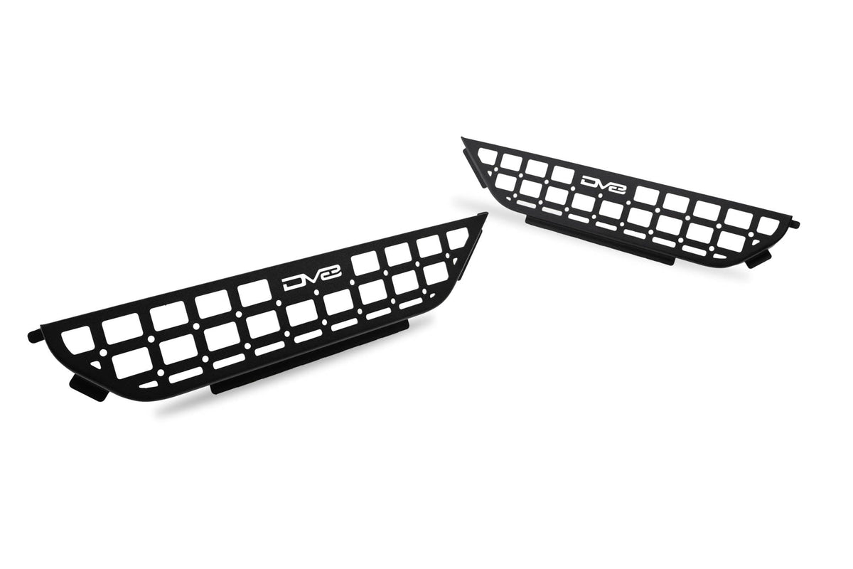 DV8 Offroad - 2018-2026 Jeep Wrangler JL & 2020-2026 Gladiator JT | Slim Front Door Molle Pockets - MPJL-07