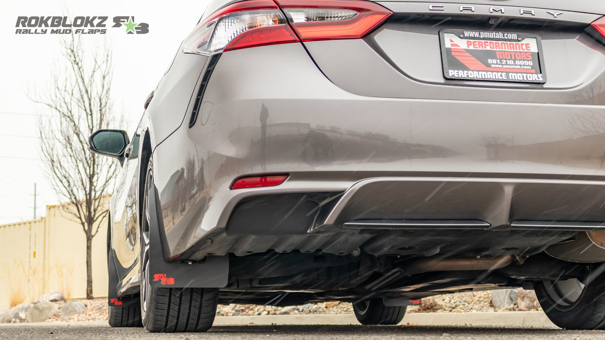 RokBlokz -  Toyota Camry 2018-2024 Rally Mud Flaps