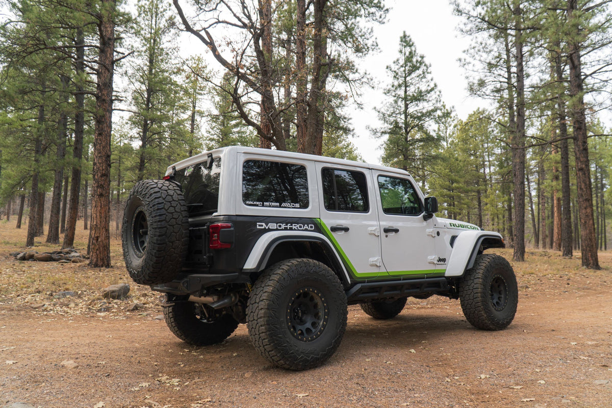 DV8 Offroad - 2018-2026 Jeep Wrangler JL Spare Tire Carrier - TCJL-15