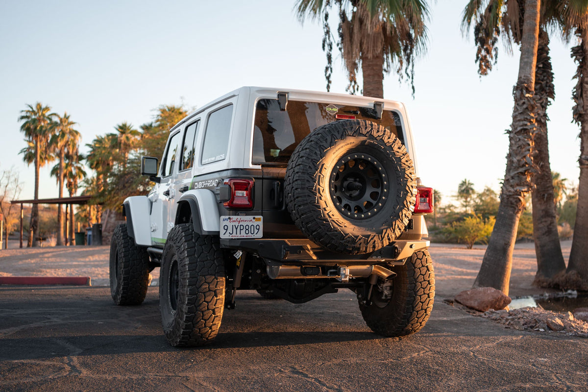 DV8 Offroad - 2018-2026 Jeep Wrangler JL Spare Tire Carrier - TCJL-15