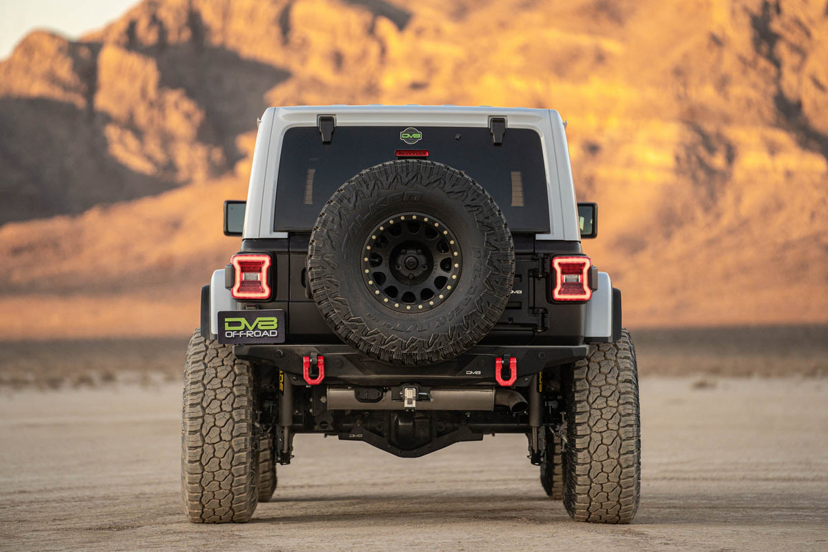 DV8 Offroad - 2018-2026 Jeep Wrangler JL Spare Tire Carrier - TCJL-15