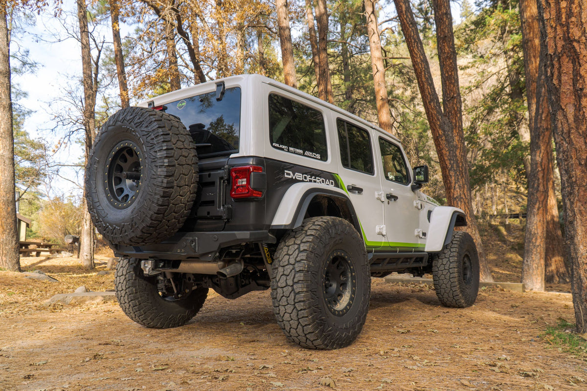 DV8 Offroad - 2018-2026 Jeep Wrangler JL Spare Tire Carrier - TCJL-15