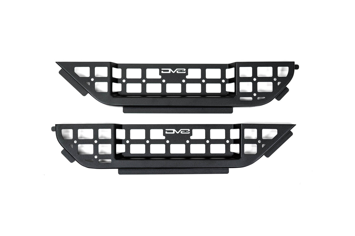DV8 Offroad - 2018-2026 Jeep Wrangler JL & Gladiator JT Electric Seat Front Door Molle Pockets - MPJL-10