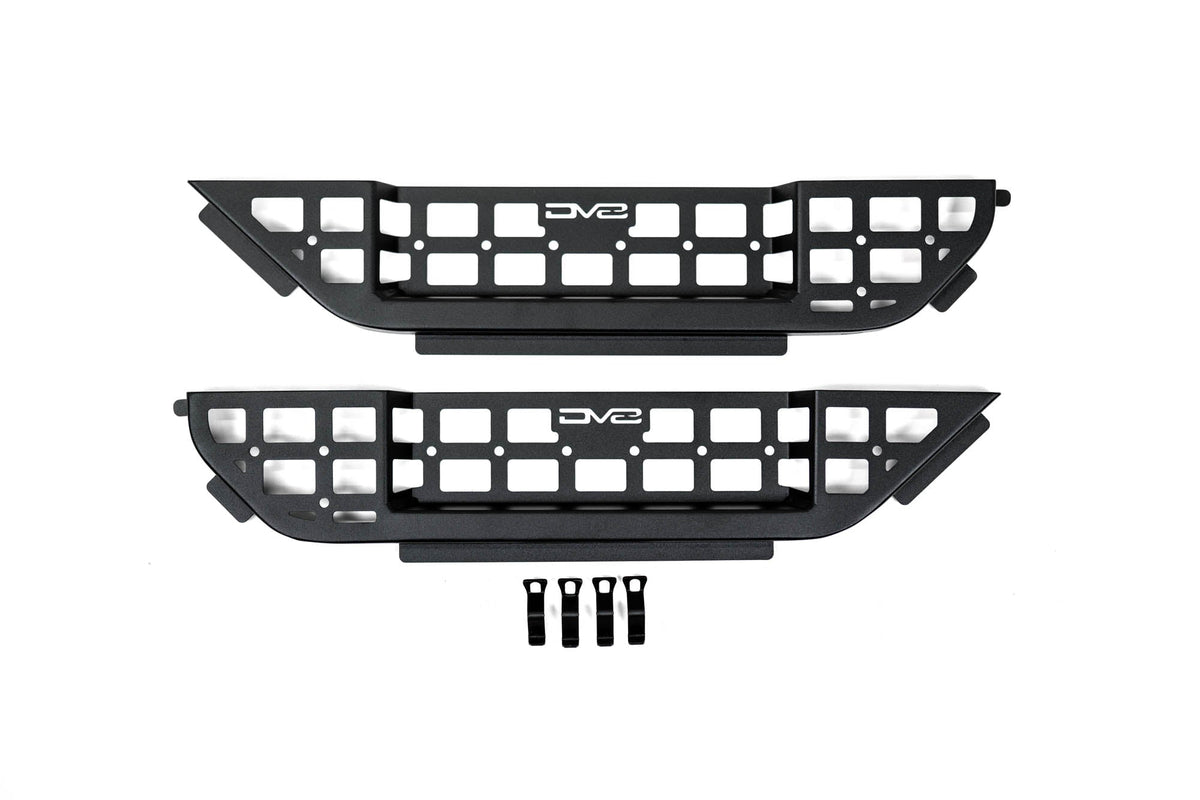 DV8 Offroad - 2018-2026 Jeep Wrangler JL & Gladiator JT Electric Seat Front Door Molle Pockets - MPJL-10