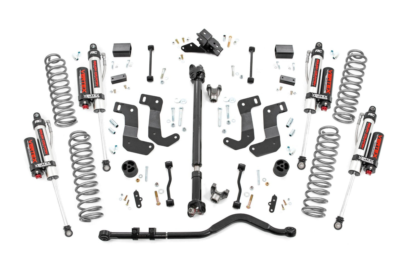 3.5 Inch Lift Kit | C/A Drop | FR D/S | Vertex | Jeep Wrangler Unlimited Rubicon (18-23)