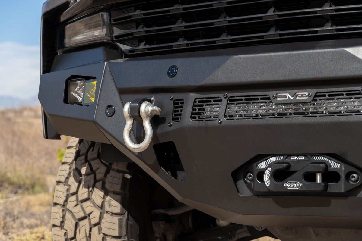 DV8 Offroad - 2019-2021 Chevy Silverado 1500 Spec Series Front Bumper - FBCS1-07