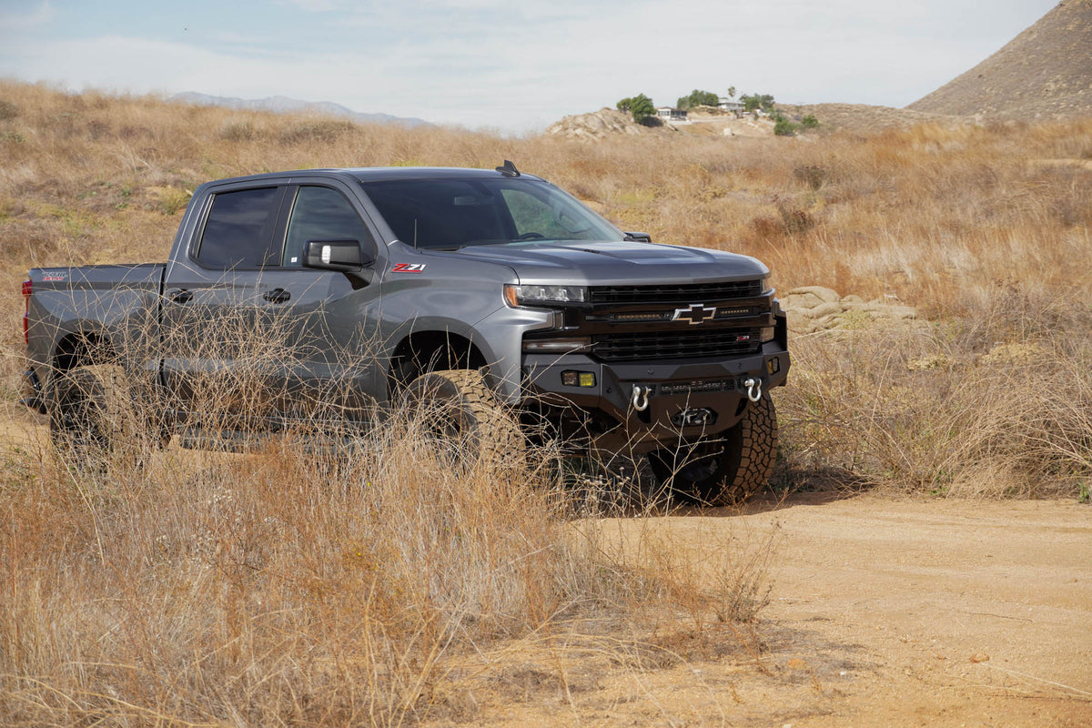 DV8 Offroad - 2019-2021 Chevy Silverado 1500 Spec Series Front Bumper - FBCS1-07