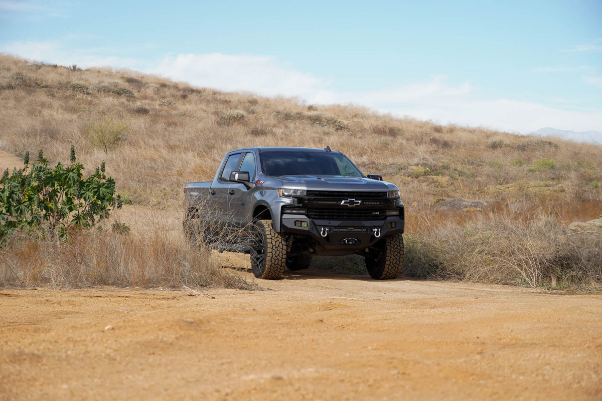 DV8 Offroad - 2019-2021 Chevy Silverado 1500 Spec Series Front Bumper - FBCS1-07
