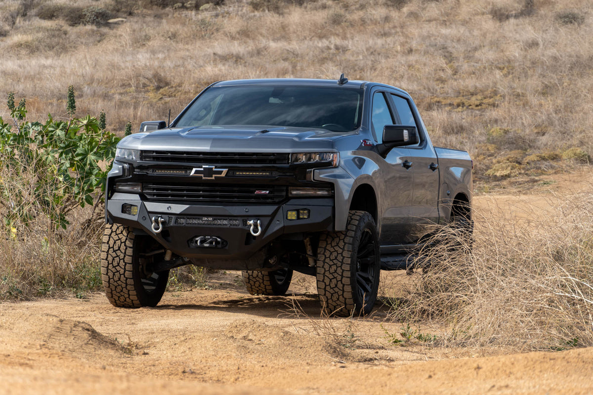 DV8 Offroad - 2019-2021 Chevy Silverado 1500 Spec Series Front Bumper - FBCS1-07