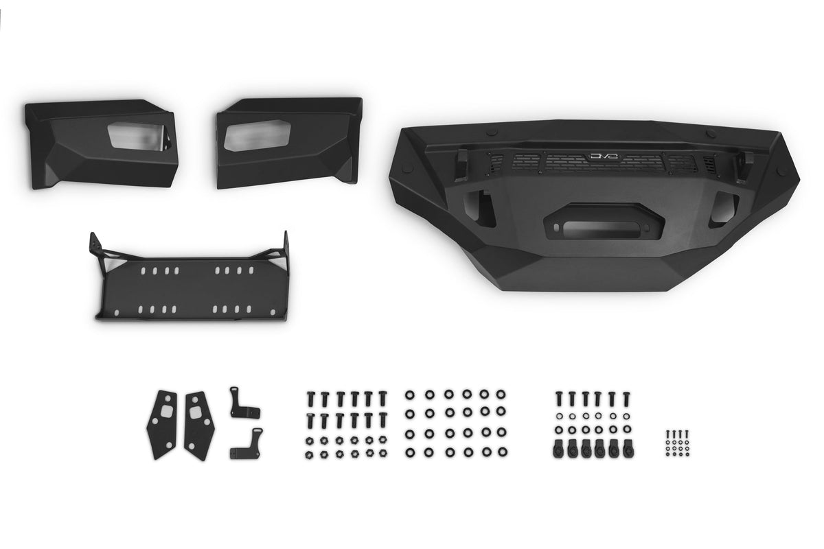 DV8 Offroad - 2019-2021 Chevy Silverado 1500 Spec Series Front Bumper - FBCS1-07