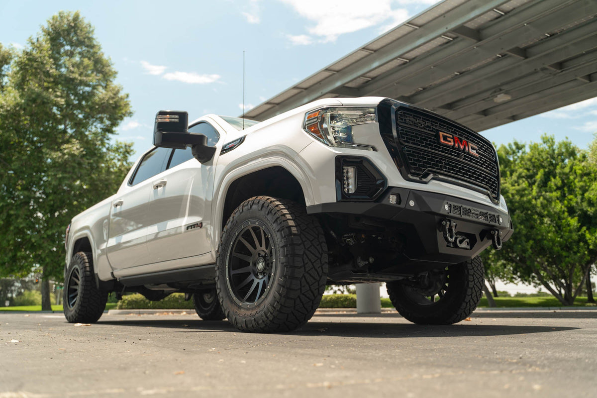 DV8 Offroad - 2019-2021 GMC Sierra 1500 | Spec Series Front Bumper - FBGC1-02