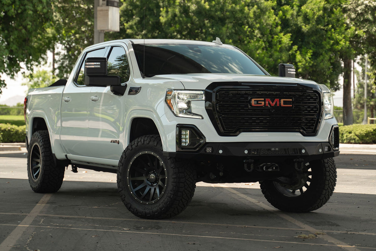 DV8 Offroad - 2019-2021 GMC Sierra 1500 | Spec Series Front Bumper - FBGC1-02