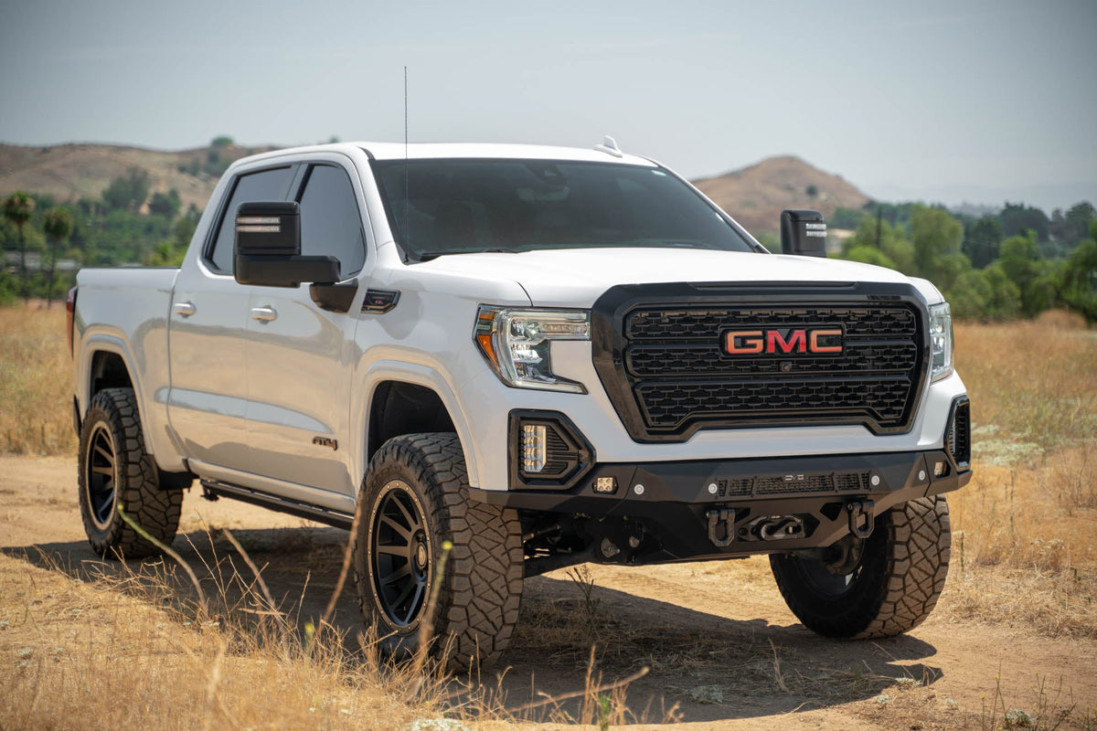 DV8 Offroad - 2019-2021 GMC Sierra 1500 | Spec Series Front Bumper - FBGC1-02