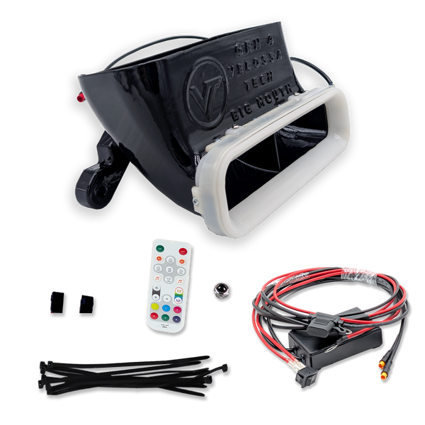 2019-2023 Ford Ranger and Tremor BIG MOUTH LIT KIT Ram Air Intake Snorkel