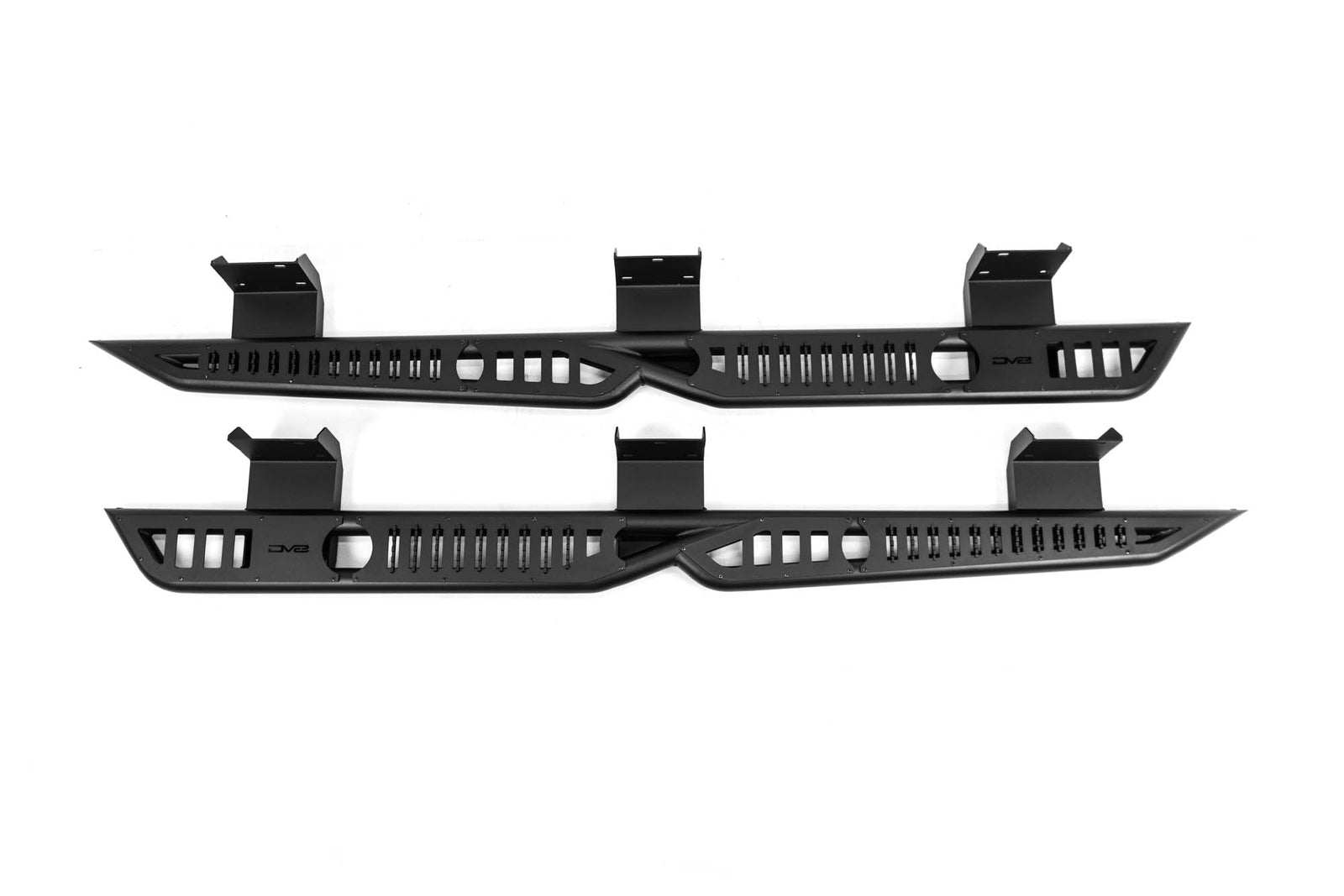 DV8 Offroad - 2019-2024 RAM 1500 Crew Cab OE Plus Side Steps - SRDR1-01