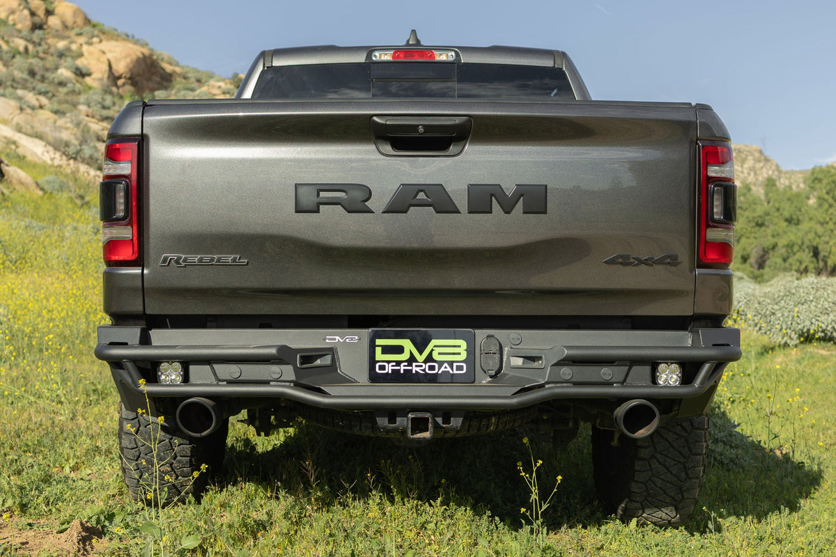 DV8 Offroad - 2019-2026 Ram 1500 Rear Tube Bumper - RBDR1-04