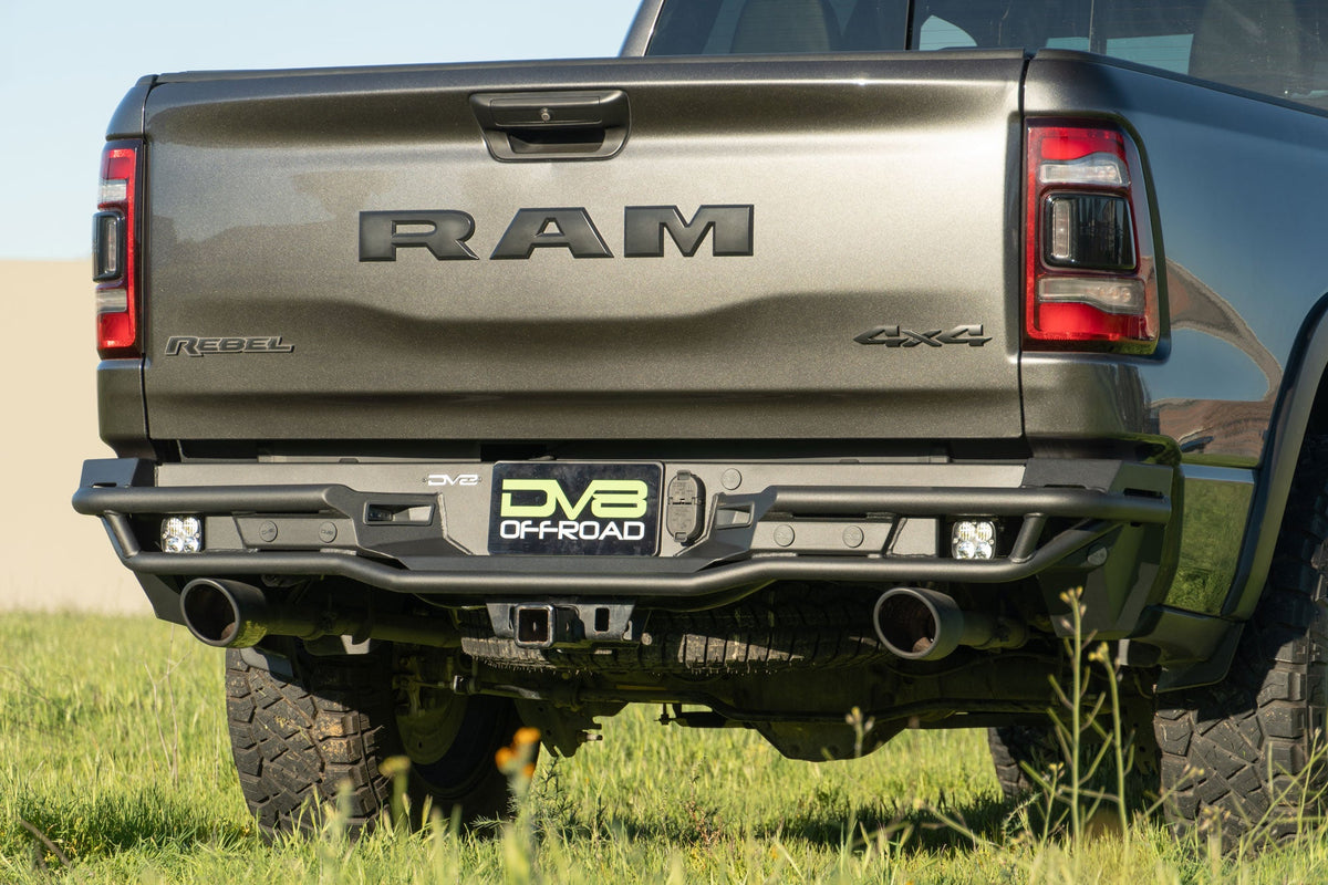 DV8 Offroad - 2019-2026 Ram 1500 Rear Tube Bumper - RBDR1-04