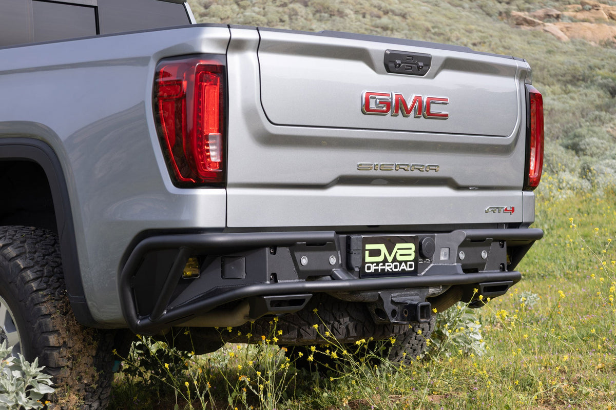 DV8 Offroad - 2019-2026 Chevy Silverado & GMC Sierra 1500 Tube Rear Bumper - RBCS1-04