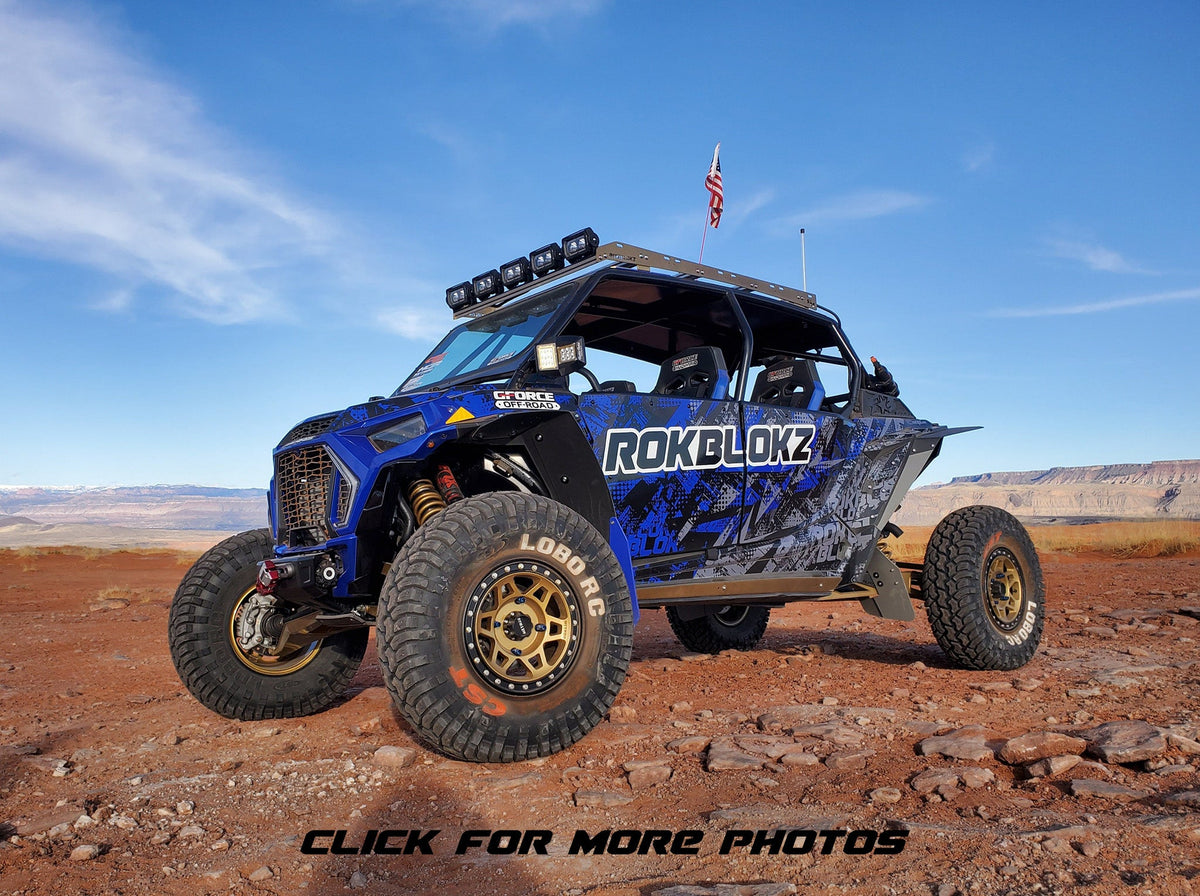 RokBlokz Polaris RZR XP Turbo S - "The Beast" 2018-2021 Fender Extensions