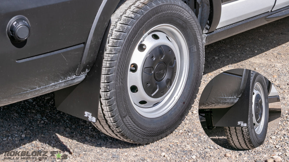 RokBlokz - Ford Transit 2015-2026 Mud Flaps