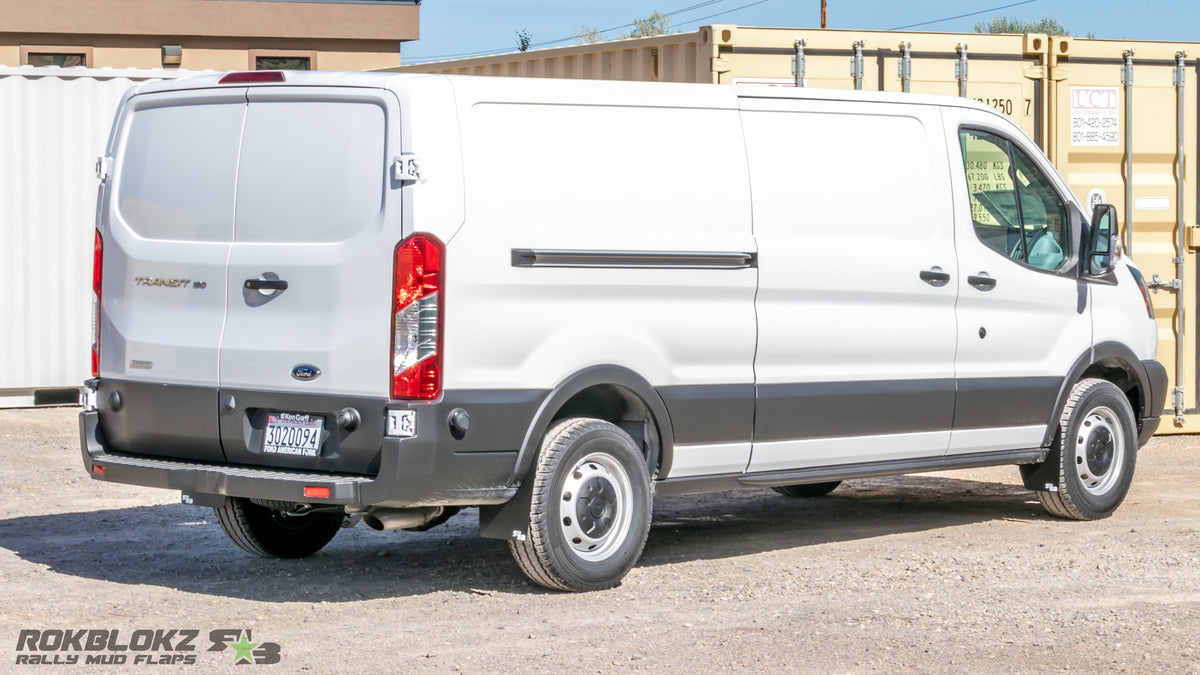 RokBlokz - Ford Transit 2015-2026 Mud Flaps