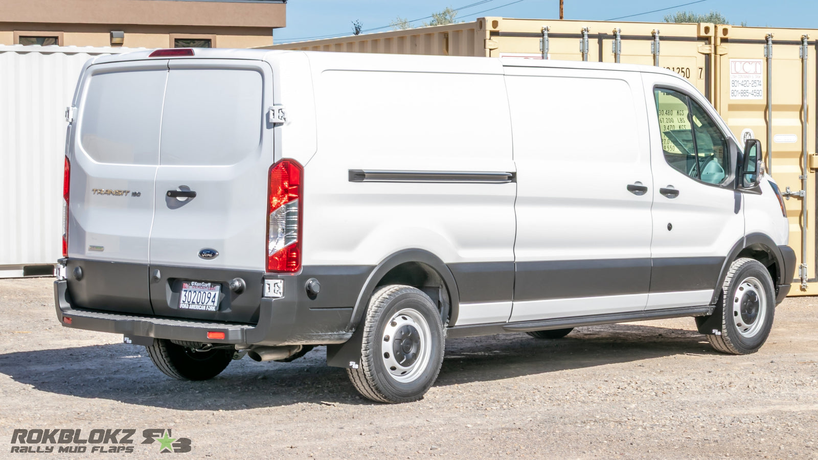 RokBlokz - Ford Transit 2015-2026 Mud Flaps
