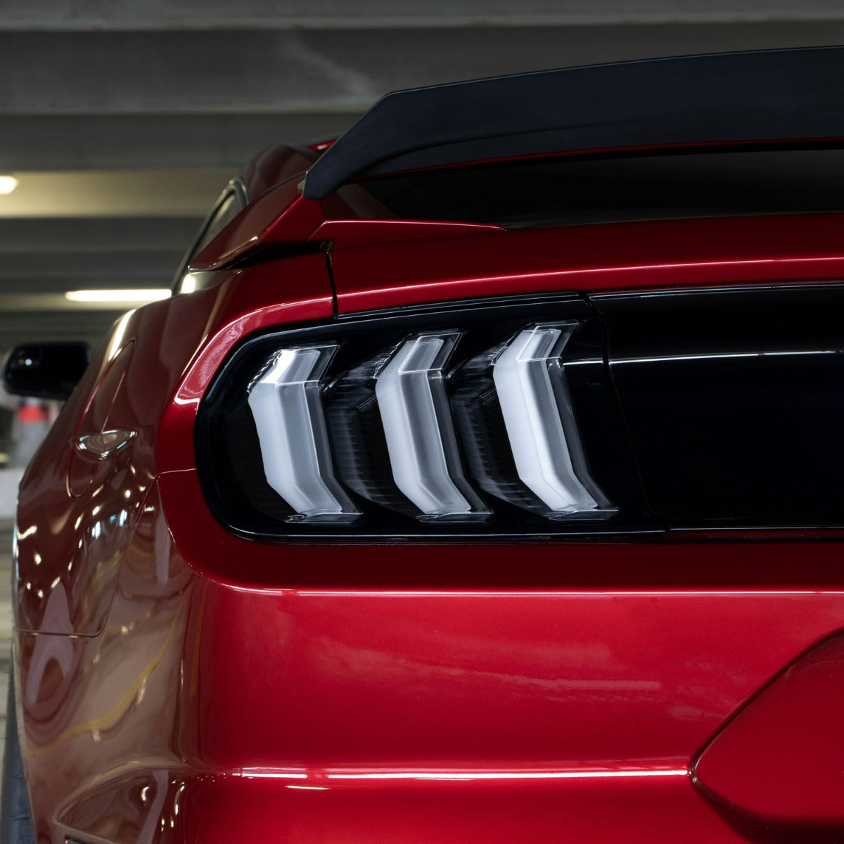 Form Lighting 2015-2023 Ford Mustang LED Tail Lights Red (Pair) - FL0008