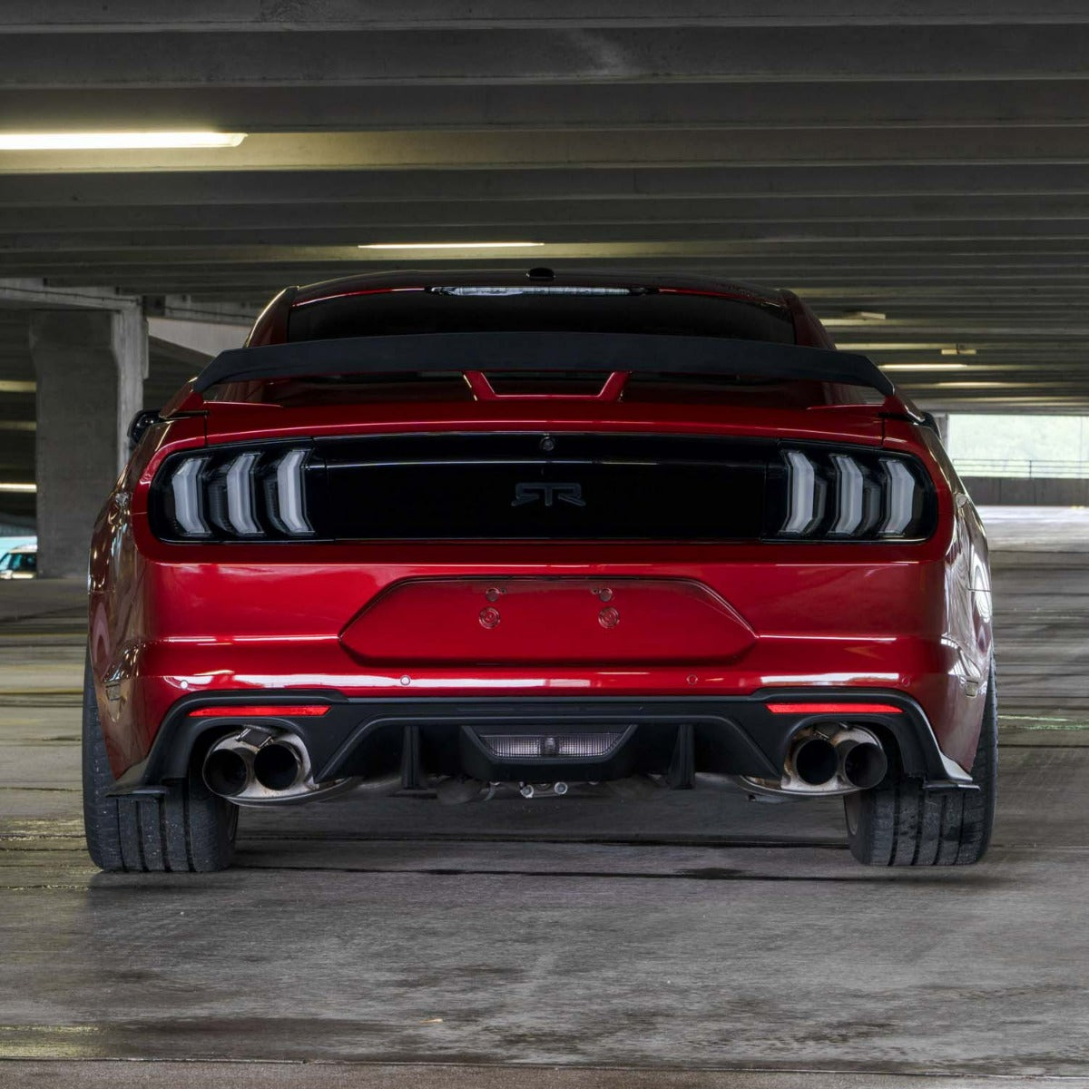 Form Lighting 2015-2023 Ford Mustang LED Tail Lights Red (Pair) - FL0008