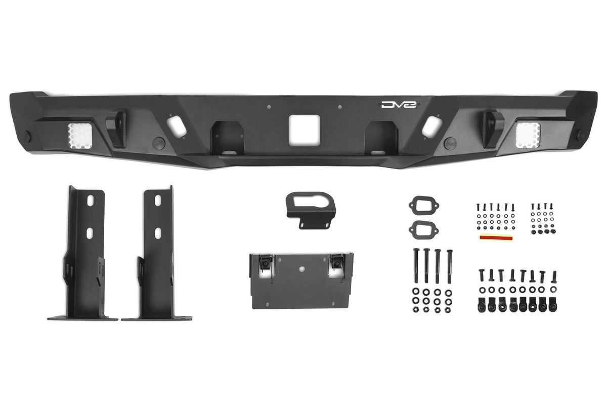 DV8 Offroad - 2020-2026 Jeep Gladiator JT | MTO Series Rear Bumper - RBGL-12