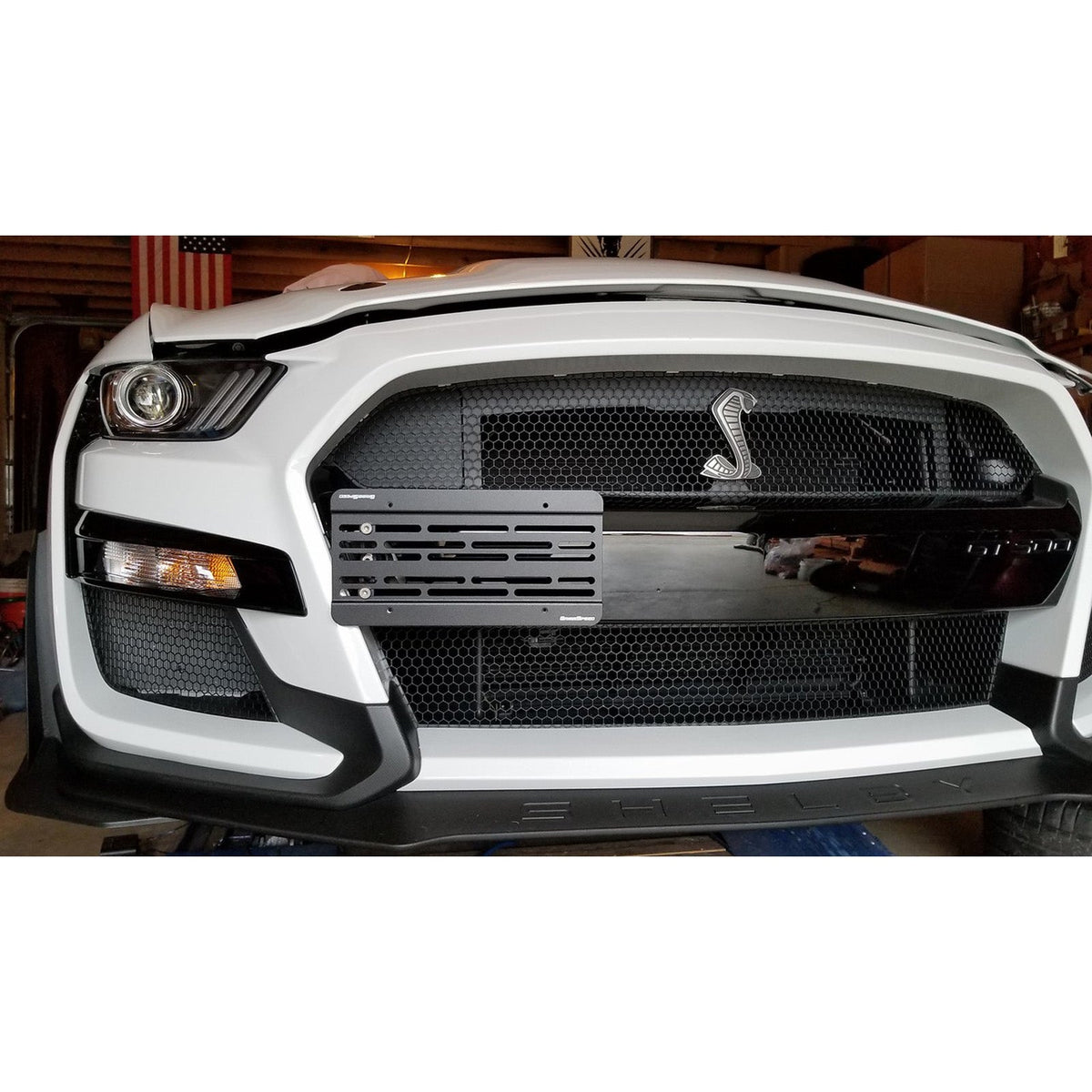 GrimmSpeed 2016+ Ford Focus RS License Plate Relocation Kit - GRM094070