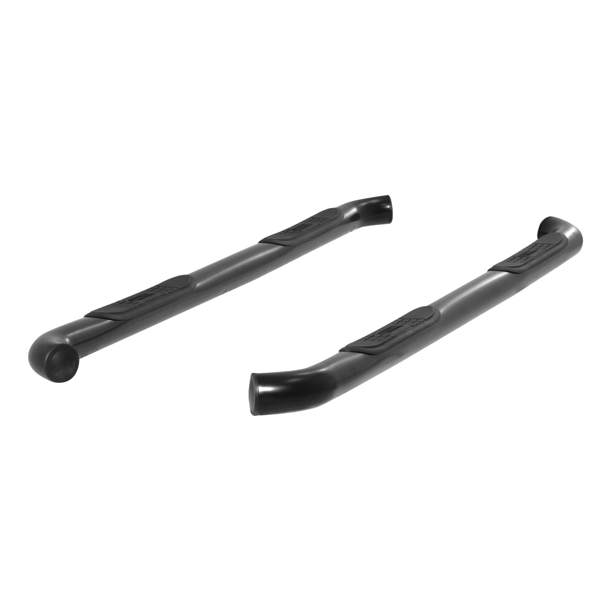 ARIES 202009 3-Inch Round Black Steel Nerf Bars, No-Drill, Fits Select Toyota Tacoma