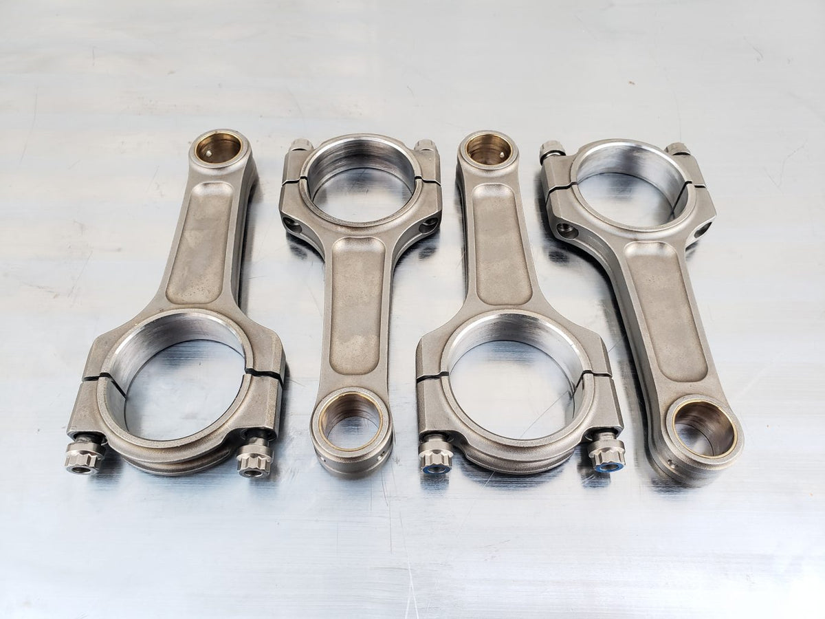 Manley Subaru EJ205/EJ257 5.216in L Turbo Tuff Pro Series I Beam Connecting Rod Set w/ ARP 625+ Bolt - 14436R6-4