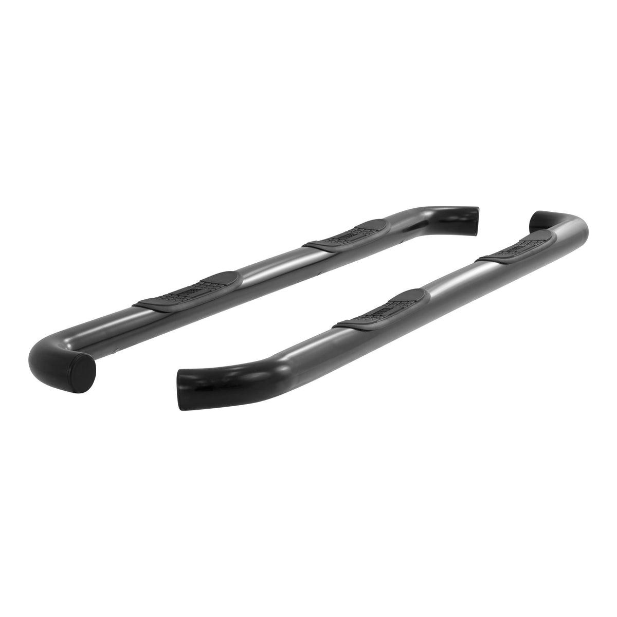 ARIES 202013 3-Inch Round Black Steel Nerf Bars, No-Drill, Fits Select Toyota Tundra