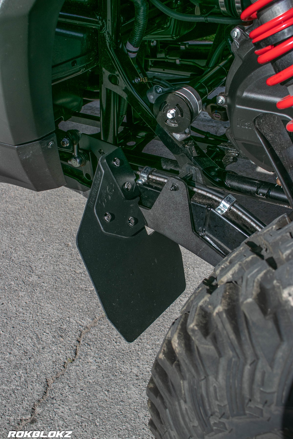 RokBlokz Kawasaki TERYX KRX 1000 TRAILING ARM GUARDS (Pair)