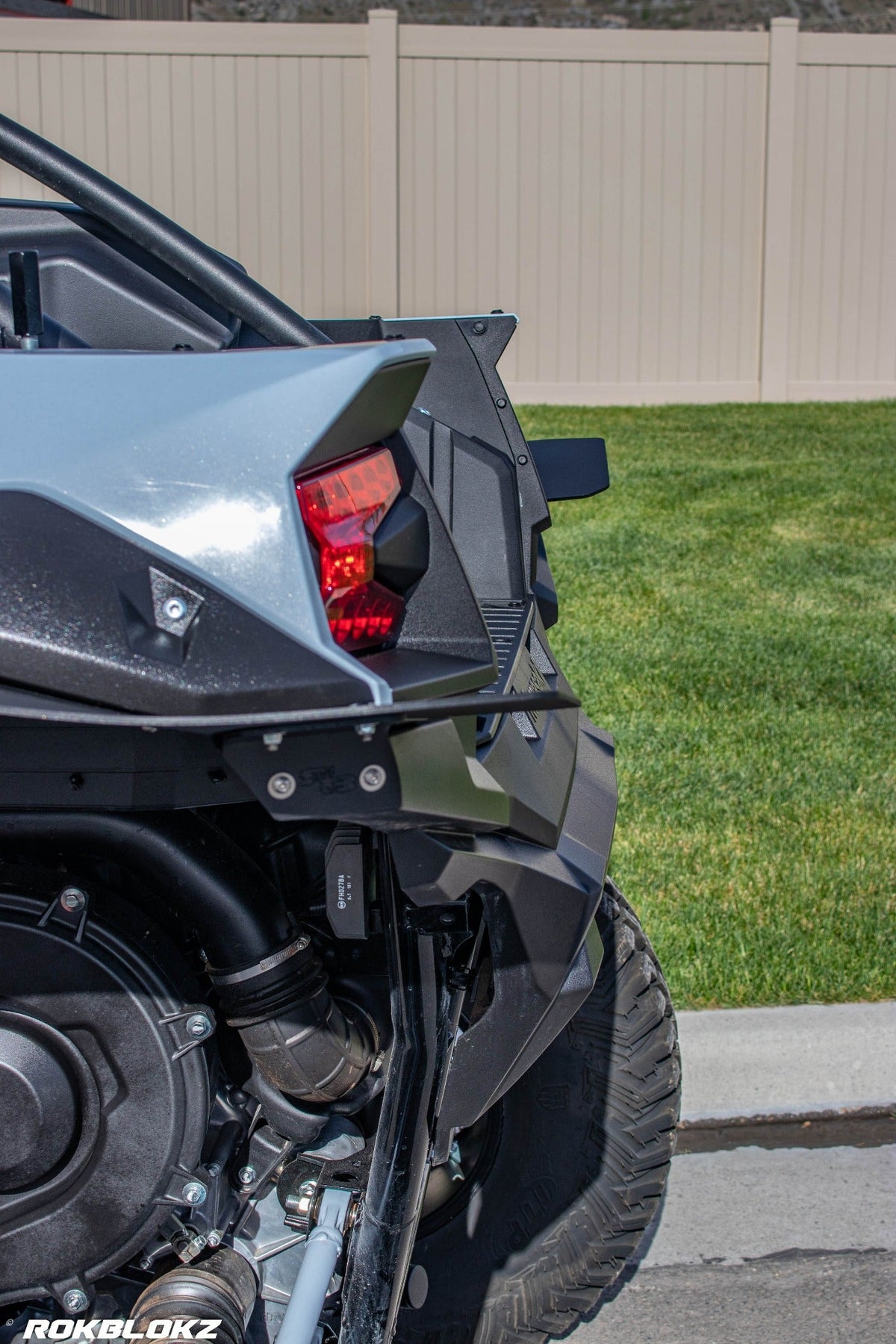 2020+ Kawasaki KRX 1000 FT. Rokblokz UTV Fender Kit, and mud flaps 6