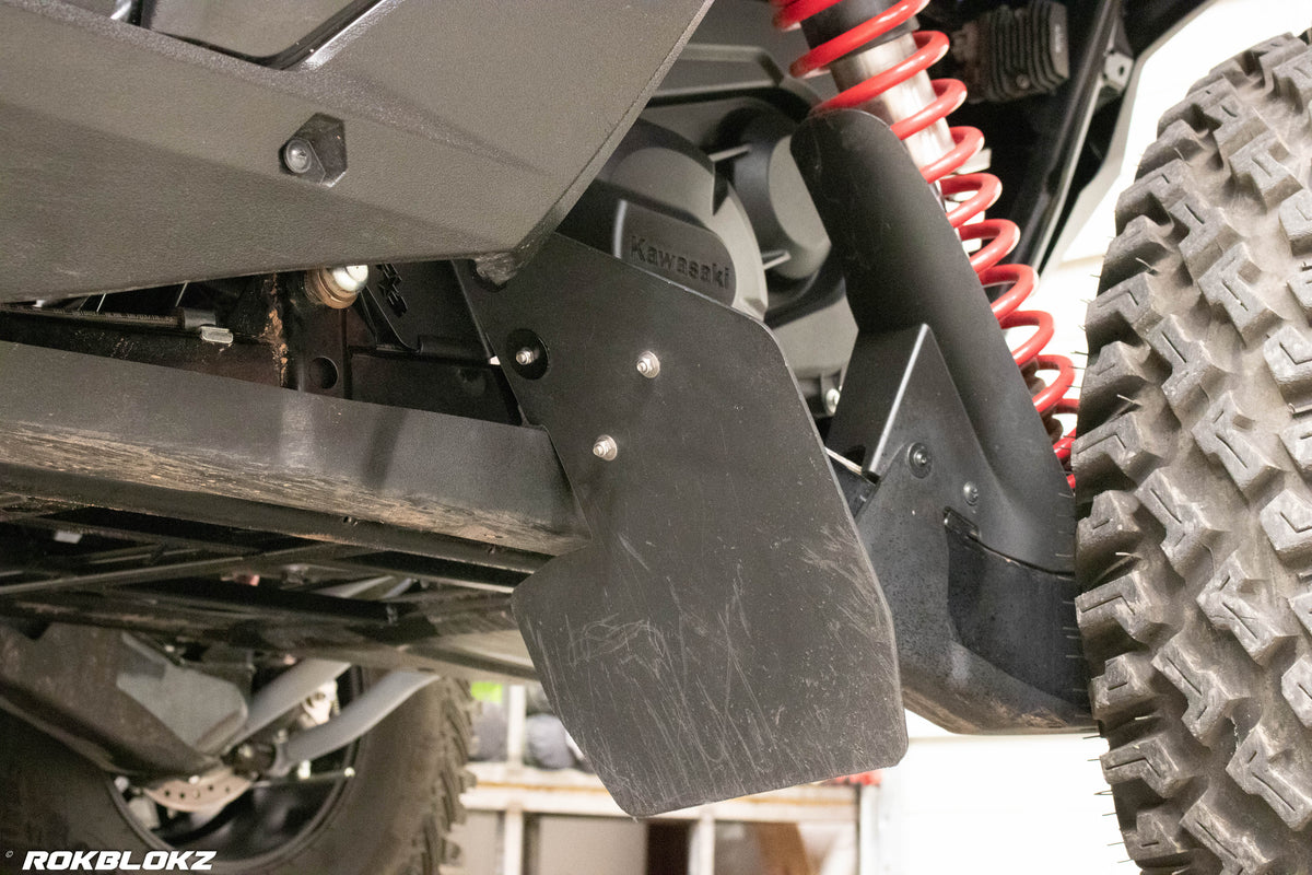 RokBlokz Kawasaki TERYX KRX 1000 TRAILING ARM GUARDS (Pair)