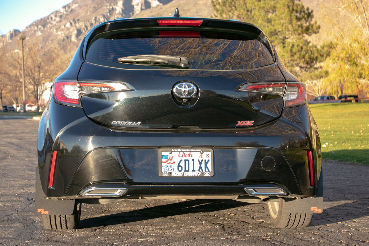 RokBlokz - Toyota Corolla Hatchback 2019+ Rally Mud Flaps