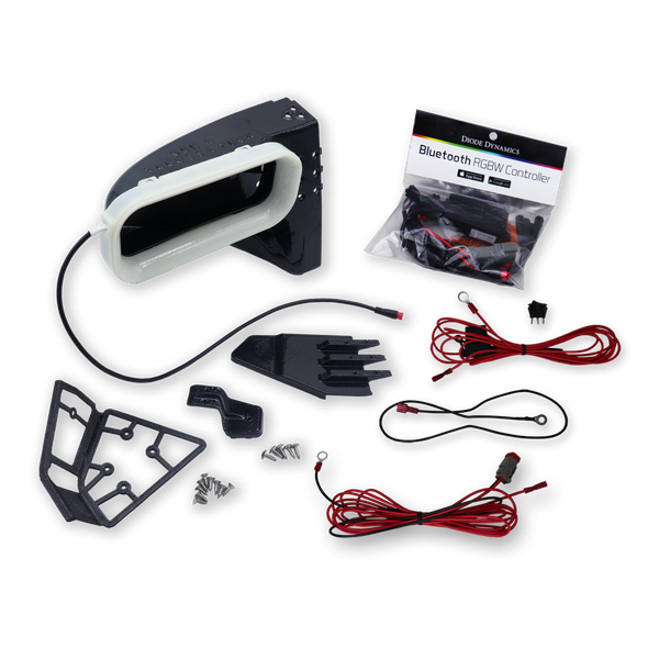 Velossa Tech - 2020+ Ford Explorer ST/2022+ Ford Explorer ST-Line BIG MOUTH "LIT KIT" Ram Air Intake Snorkel for 2020-2024 Fo