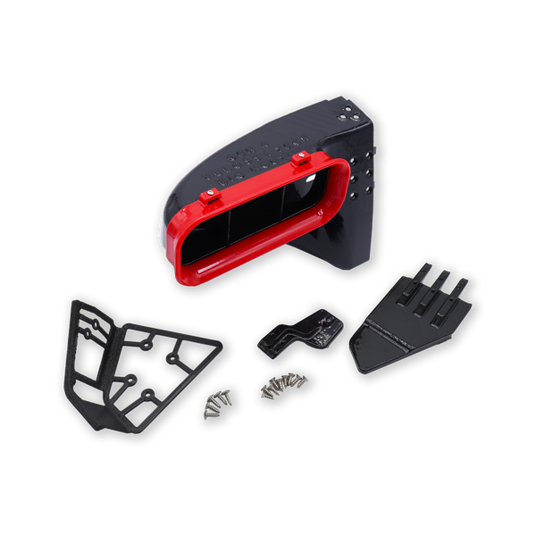 Velossa Tech - 2020+ Ford Explorer ST/2022+ Ford Explorer ST-Line BIG MOUTH Ram Air Intake Snorkel for 2020-2024 Ford Explore