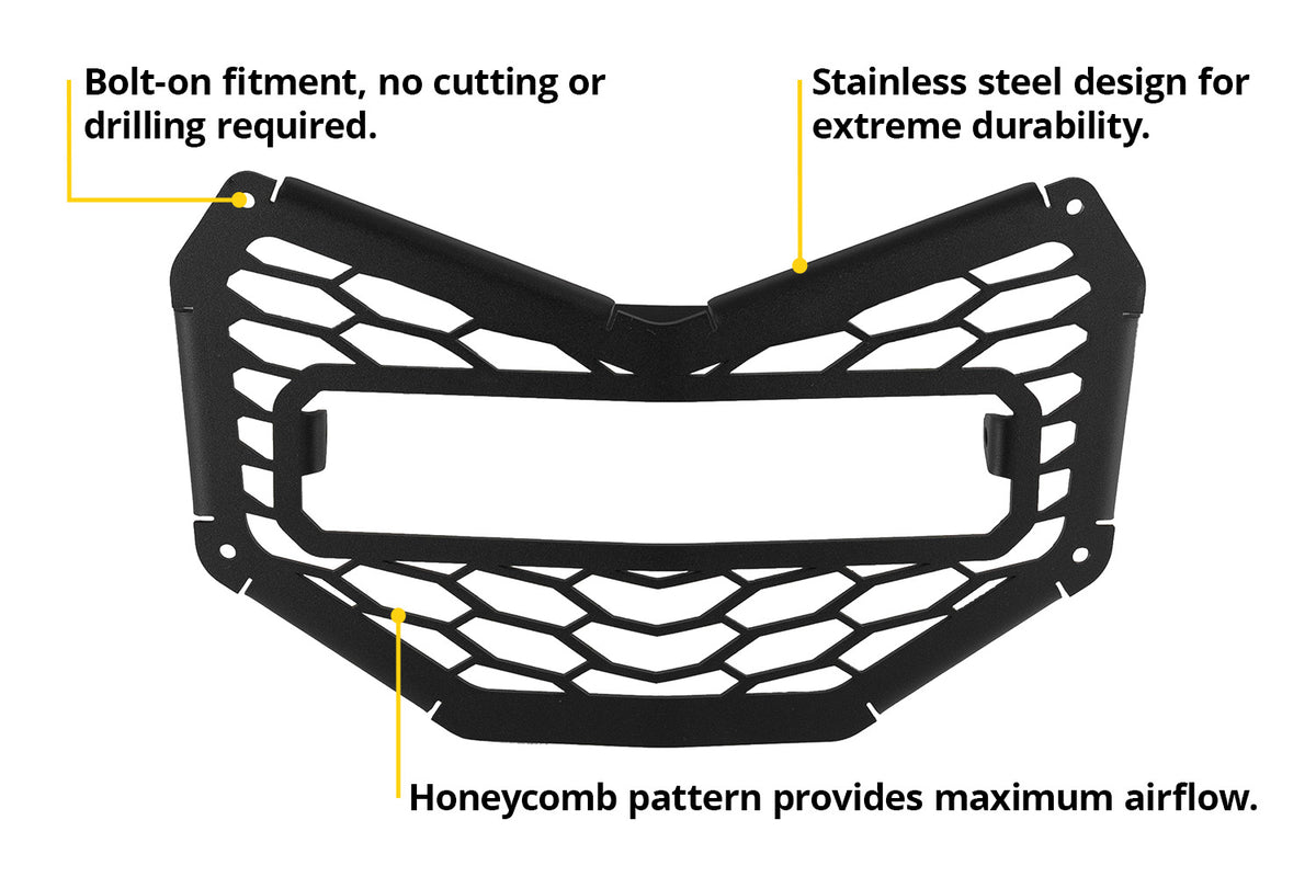 Diode Dynamics - SS10 LED Grille Kit for 2017-2025 Can-Am Maverick X3 - DD8301
