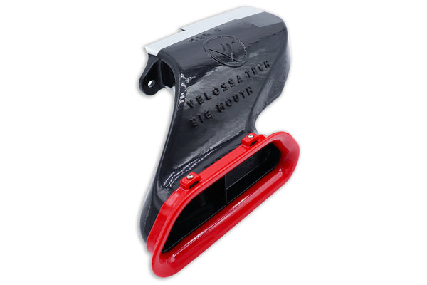 Velossa Tech - 2021-2022 Hyundai Veloster N DCT BIG MOUTH Ram Air Intake Snorkel for 2021-2022 Hyundai Veloster N - front vie