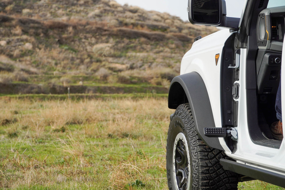 DV8 Offroad - 2021-2026 Ford Bronco | Foot Pegs - STBR-01